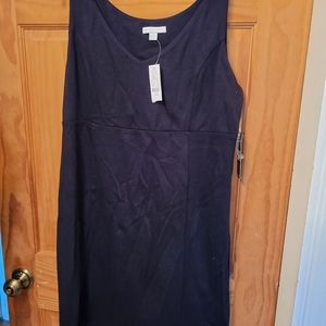 Black shift dress